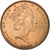 Moneda, Isla de Man, Elizabeth II, Penny, 1987, MBC, Bronce, KM:143