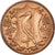 Moneda, Isla de Man, Elizabeth II, Penny, 1987, MBC, Bronce, KM:143