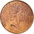 Moneta, Wyspa Man, Elizabeth II, Penny, 1989, EF(40-45), Bronze, KM:207