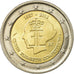 Bélgica, 2 Euro, Queen Elisabeth, 2012, MS(63), Bimetálico