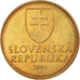 Moneta, Slovacchia, Koruna, 2005, BB, Acciaio placcato in bronzo, KM:12