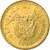 Coin, Colombia, 20 Pesos, 1990, AU(55-58), Aluminum-Bronze, KM:282.1
