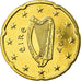 IRELAND REPUBLIC, 20 Euro Cent, 2007, MS(65-70), Brass, KM:48