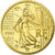 França, 50 Euro Cent, 2001, Proof, MS(65-70), Latão, KM:1287