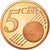 França, 5 Euro Cent, 2009, Proof, MS(65-70), Aço Cromado a Cobre, KM:1284