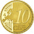 França, 10 Euro Cent, 2013, Proof, MS(65-70), Latão, KM:1410