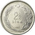 Coin, Turkey, 2-1/2 Lira, 1962, EF(40-45), Stainless Steel, KM:893.1