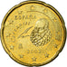 Spanien, 20 Euro Cent, 2002, VZ, Messing, KM:1044