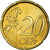 Hiszpania, 20 Euro Cent, 2002, Madrid, AU(55-58), Mosiądz, KM:1044