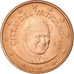 Vatikanstadt, 2 Euro Cent, 2008, UNZ, Copper Plated Steel, KM:376