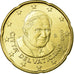 Cité du Vatican, 20 Euro Cent, 2010, SPL, Laiton, KM:386