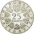 Monnaie, Autriche, 25 Schilling, 1965, SUP, Argent, KM:2897