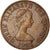 Moeda, Jersey, Elizabeth II, Penny, 1985, EF(40-45), Bronze, KM:54