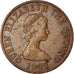 Moneta, Jersey, Elizabeth II, Penny, 1985, EF(40-45), Bronze, KM:54