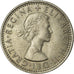 Moneta, Wielka Brytania, Elizabeth II, 6 Pence, 1966, AU(55-58), Miedź-Nikiel