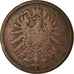 Moneda, ALEMANIA - IMPERIO, Wilhelm I, 2 Pfennig, 1875, Munich, BC+, Cobre, KM:2