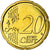 Belgien, 20 Euro Cent, 2010, UNZ, Messing, KM:278