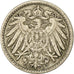 Monnaie, GERMANY - EMPIRE, Wilhelm II, 5 Pfennig, 1897, Munich, TB+