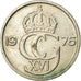 Munten, Zweden, Carl XVI Gustaf, 50 Öre, 1976, ZF, Copper-nickel, KM:855