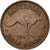 Moneta, Australia, George VI, 1/2 Penny, 1943, EF(40-45), Bronze, KM:41