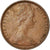 Coin, Australia, Elizabeth II, 2 Cents, 1967, EF(40-45), Bronze, KM:63