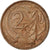 Coin, Australia, Elizabeth II, 2 Cents, 1967, EF(40-45), Bronze, KM:63