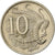 Coin, Australia, Elizabeth II, 10 Cents, 1980, AU(55-58), Copper-nickel, KM:65