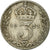 Coin, Great Britain, George V, 3 Pence, 1921, VF(20-25), Silver, KM:813a