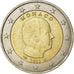 Mónaco, 2 Euro, Prince Albert II, 2011, SC, Bimetálico, KM:195