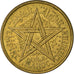 Münze, Marokko, Mohammed V, 2 Francs, 1945, Paris, SS, Aluminum-Bronze, KM:42