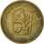 Moeda, Checoslováquia, Koruna, 1975, VF(30-35), Alumínio-Bronze, KM:50