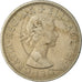 Coin, Great Britain, Elizabeth II, Florin, Two Shillings, 1963, EF(40-45)