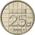 Moneta, Holandia, Beatrix, 25 Cents, 1995, EF(40-45), Nikiel, KM:204