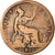 Moneta, Gran Bretagna, Victoria, 1/2 Penny, 1891, B+, Bronzo, KM:754