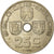 Moneda, Bélgica, 25 Centimes, 1939, MBC, Níquel - latón, KM:114.1