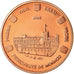 Monaco, Medal, 2 C, Essai Trial, 2005, MS(63), Copper