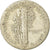 Coin, United States, Mercury Dime, Dime, 1944, U.S. Mint, Philadelphia