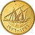 Coin, Kuwait, Jabir Ibn Ahmad, 5 Fils, 1976, EF(40-45), Nickel-brass, KM:10
