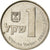 Moneta, Israel, Sheqel, 1983, EF(40-45), Miedź-Nikiel, KM:111