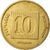 Moneta, Israel, 10 Agorot, 1988, EF(40-45), Aluminium-Brąz, KM:158