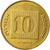 Moneda, Israel, 10 Agorot, 1991, MBC, Aluminio - bronce, KM:158