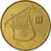 Monnaie, Israel, 1/2 New Sheqel, 1993, TTB, Aluminum-Bronze, KM:159
