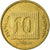 Moneda, Israel, 10 Agorot, 1997, MBC, Aluminio - bronce, KM:158