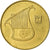 Moneta, Israel, 1/2 New Sheqel, 1997, EF(40-45), Aluminium-Brąz, KM:159