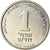 Moneta, Israel, New Sheqel, 1997, EF(40-45), Nickel platerowany stalą, KM:160a