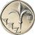 Moneta, Israel, New Sheqel, 2001, EF(40-45), Miedź-Nikiel, KM:163