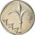Coin, Israel, New Sheqel, 2005, EF(40-45), Nickel plated steel, KM:160a