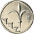 Moneta, Israel, New Sheqel, 2007, AU(55-58), Nickel platerowany stalą, KM:160a