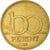 Moneta, Węgry, 100 Forint, 1995, Budapest, EF(40-45), Mosiądz niklowy, KM:698