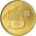 Moneda, Israel, 1/2 New Sheqel, 1988, EBC, Aluminio - bronce, KM:159